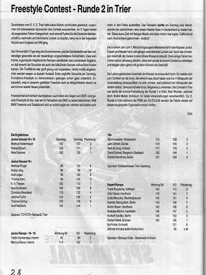 BMX Szene 4 / 1988 Seite 28