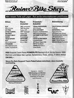 BMX Szene 1 / 1988 Seite 20