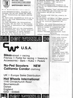 BMX Szene 9 / 1987 Seite 30