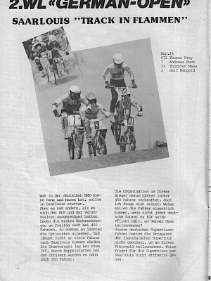 BMX Szene 8 / 1987 Seite 10