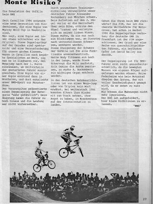 BMX Szene 8 / 1987 Seite 27