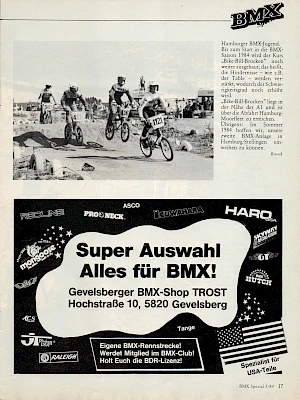BMX Special 3/1984 Seite 17