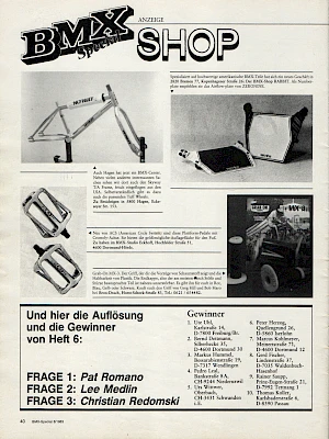 BMX Special 8/1983 Seite 40