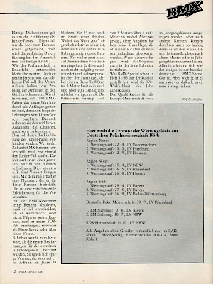 BMX Special 2/1984 Seite 12