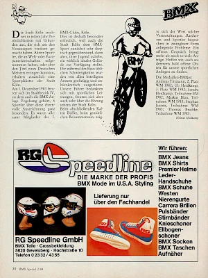 BMX Special 2/1984 Seite 30