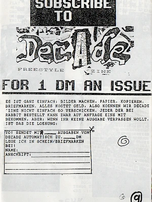 Decade 'Zine 13/1988 Seite 11