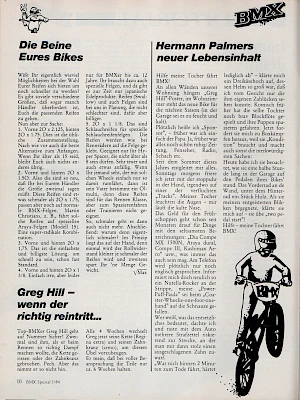 BMX Special 1/1984 Seite 10