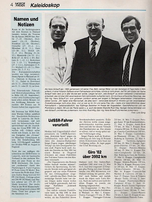 Radsport Magazin 9/10 1982 Seite 2