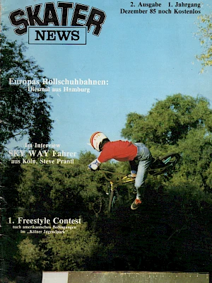 Skater News 2 / 1985 Seite 1